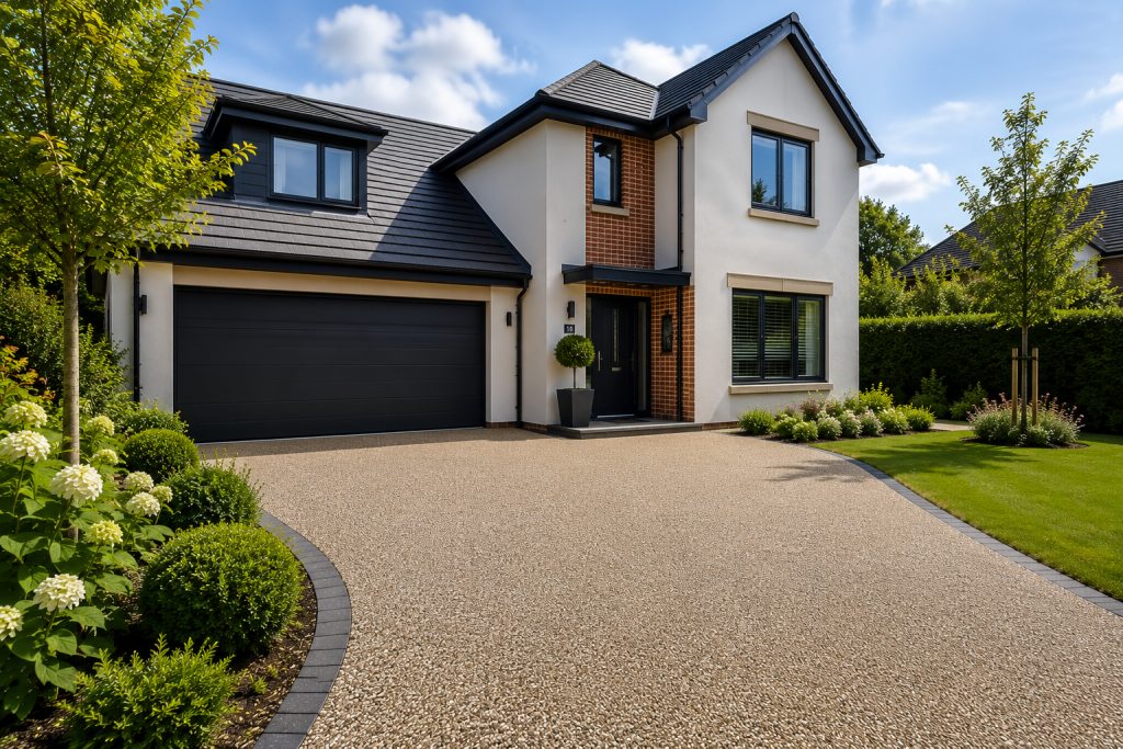 resin driveway