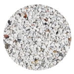 White Coloured Stones